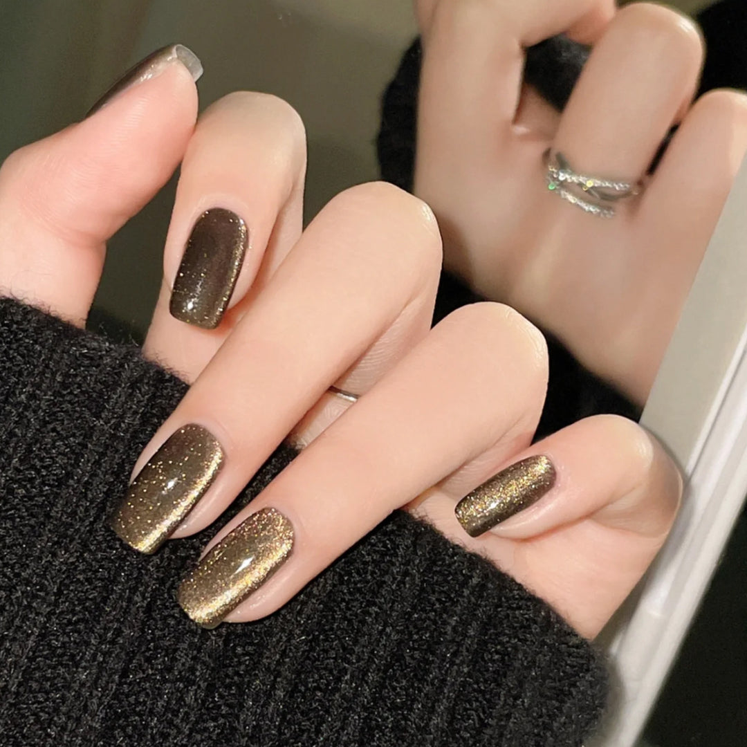Sparkling Ombre Nail Art Stornfield