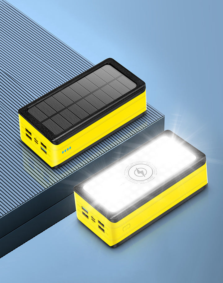 Solar Powerbank with LED Lamp Stornfield