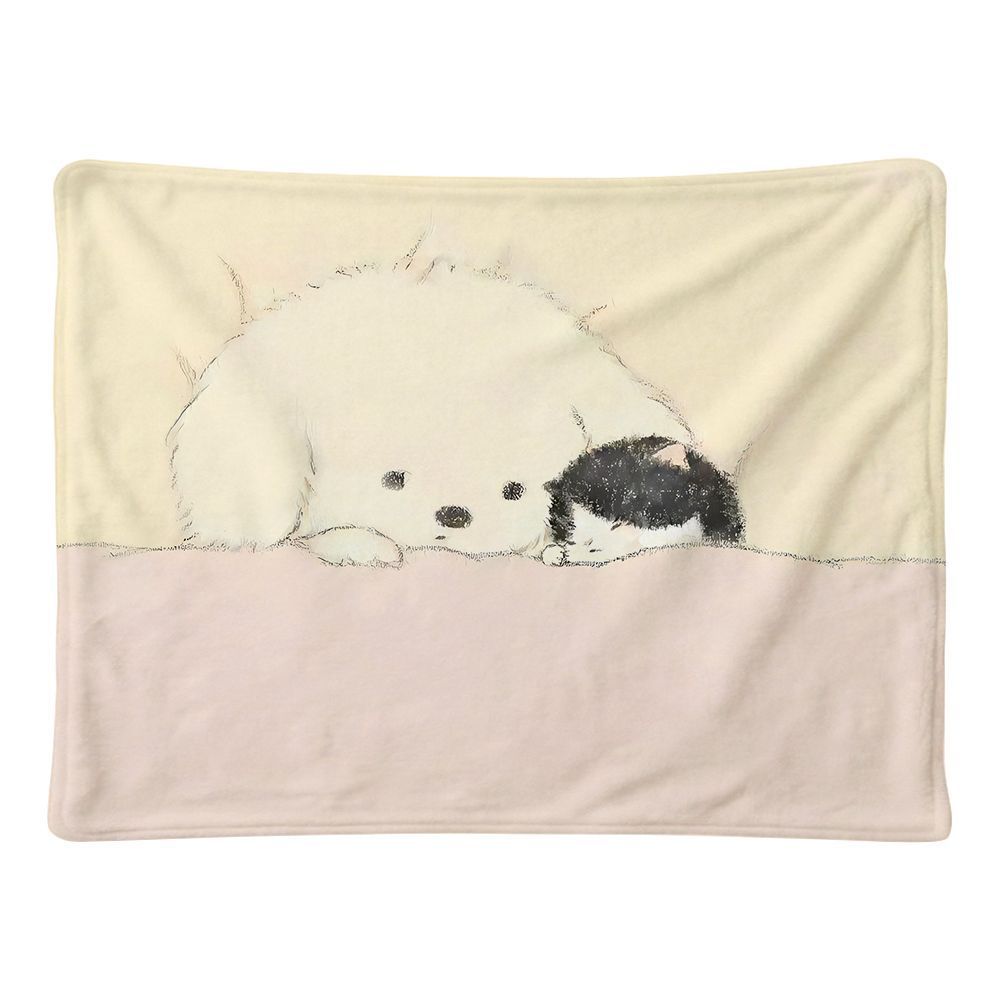 Cozy Cartoon Character Blanket