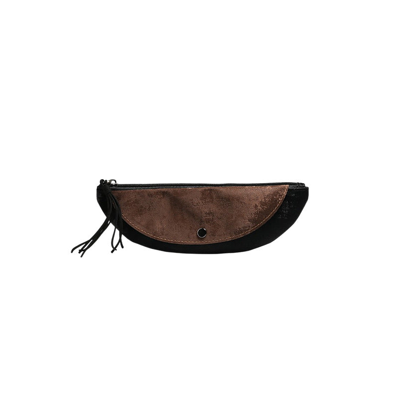 Elegant Leather Pencil Pouch