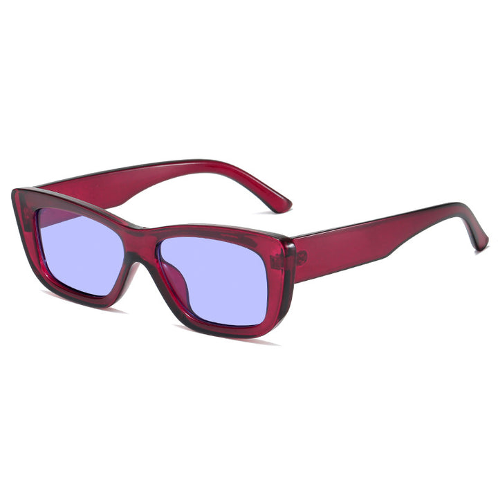 Ladies fashionable sunglasses with rectangular frame Stornfield