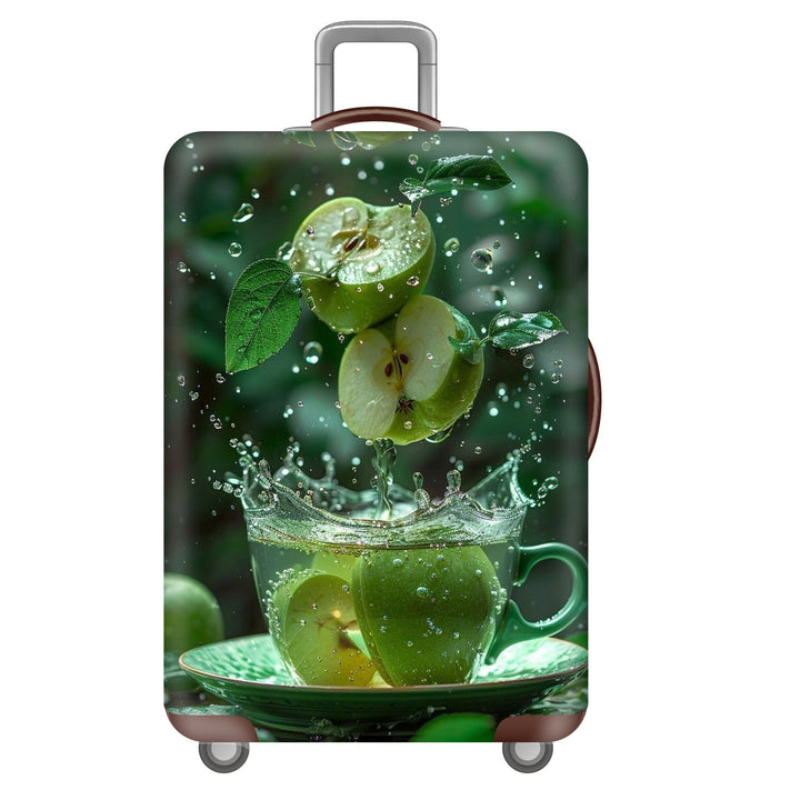 Unisex hard-shell travel suitcase with imaginative, cultural motif Stornfield