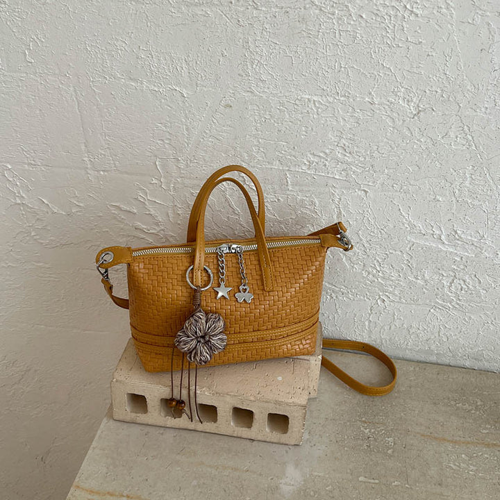 Woven Texture Handbag