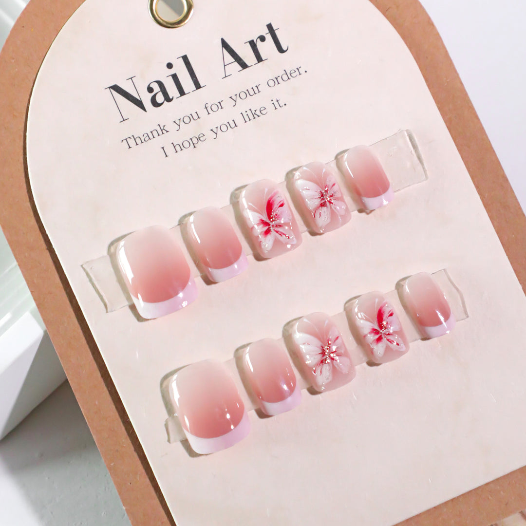 Stylish nail art with floral accents Stornfield