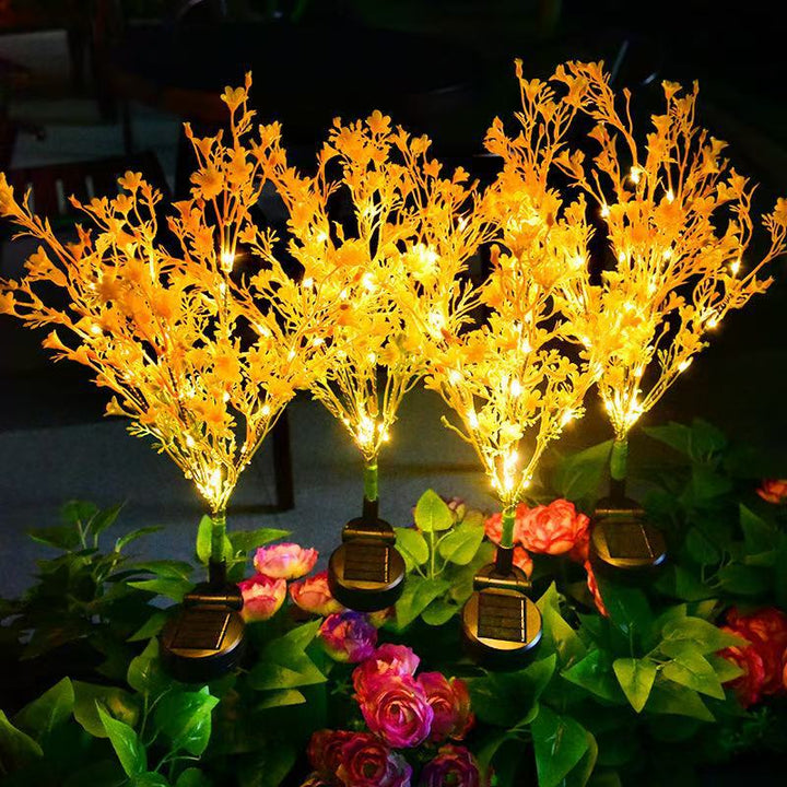 LED Illuminated Realistic Wheat Grass Garden Stake Lights Decorative Landscape Clusters Stornfield