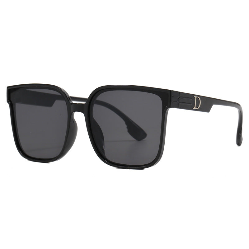 Women stylish square sunglasses with transparent frame Stornfield