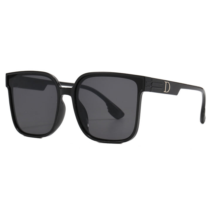 Women stylish square sunglasses with transparent frame Stornfield