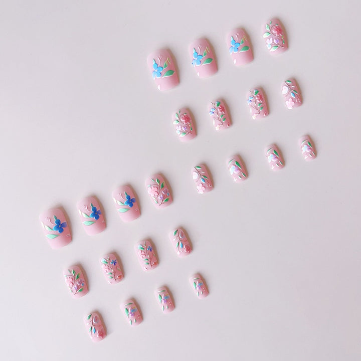 Nail art set with floral 3D embellishments Stornfield 1788017362