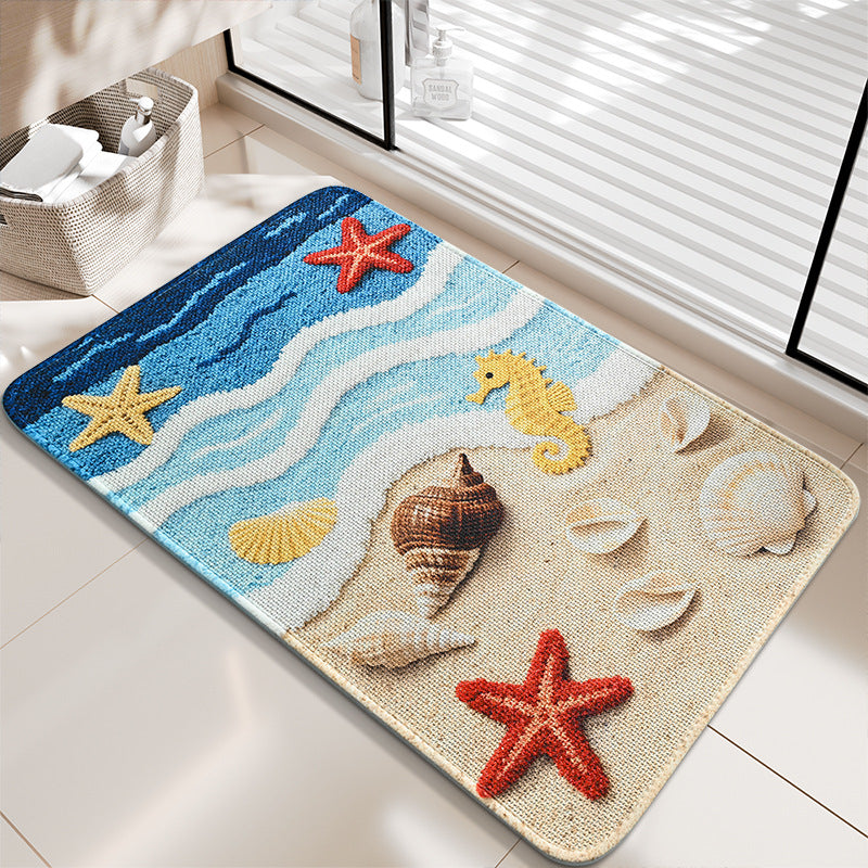 Nautical-Themed Bath Mat Stornfield