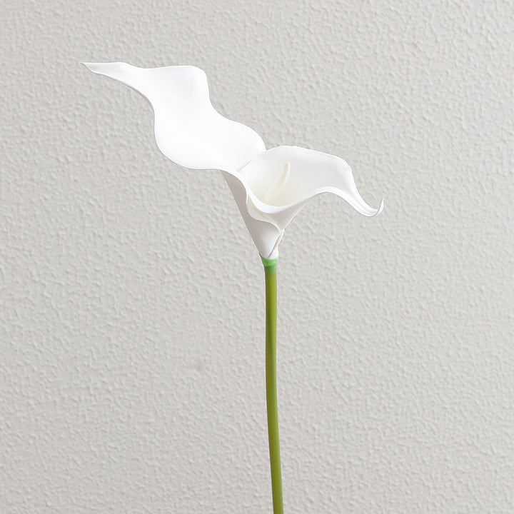 Artificial Calla Blossom Branch with Realistic Details