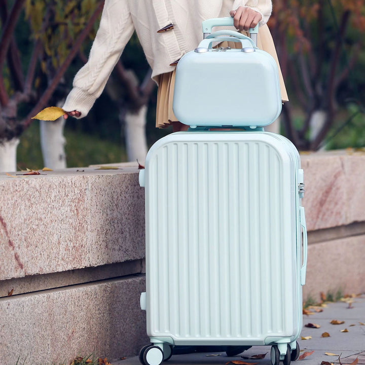 Women's Stylish Dual-Compartment Rolling Luggage Stornfield
