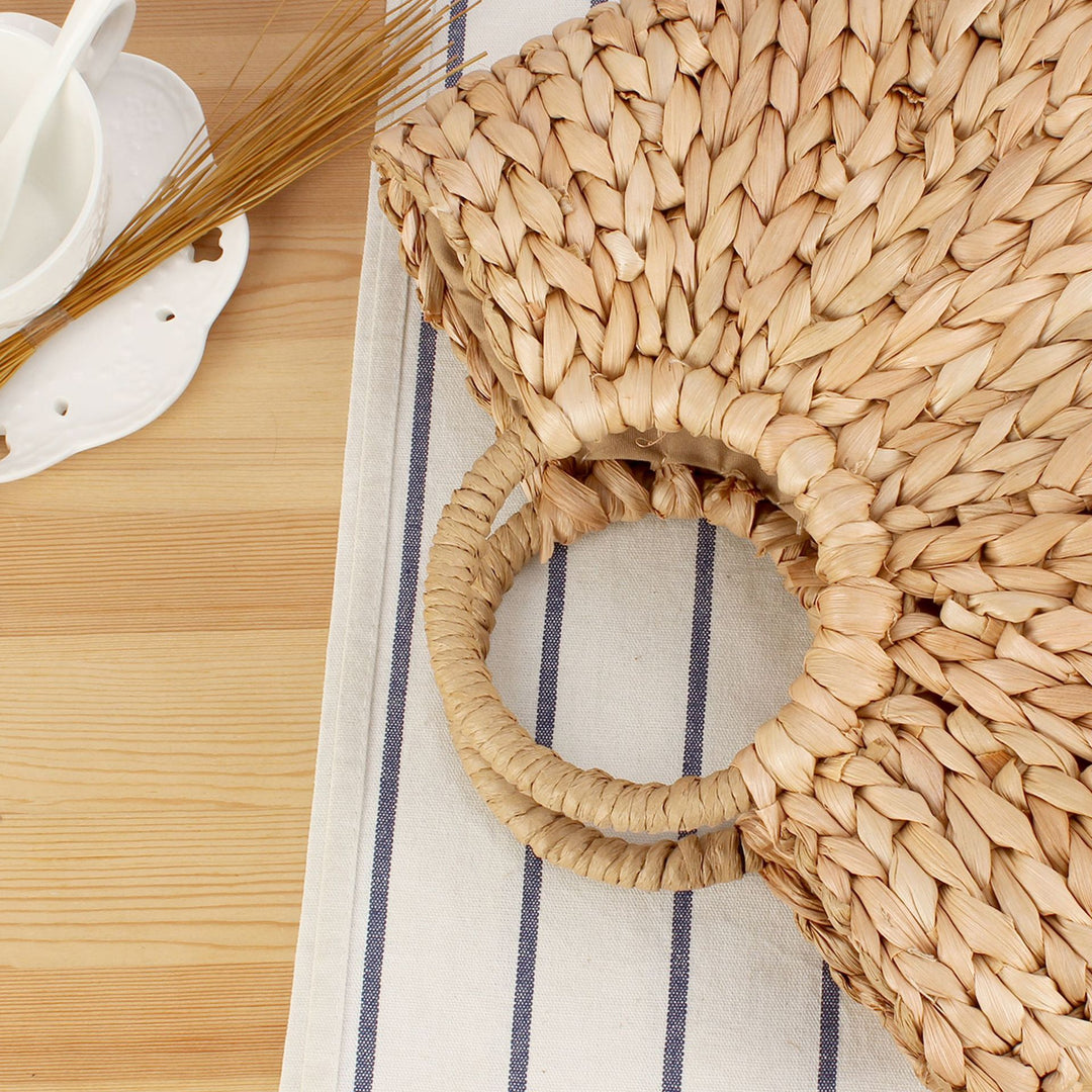 Handbag in Modern Basket Weave Pattern Stornfield