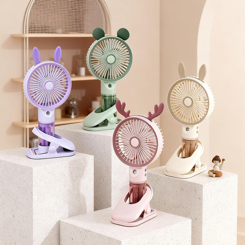 Women's Portable Cooling Fan with Water Mist Stornfield