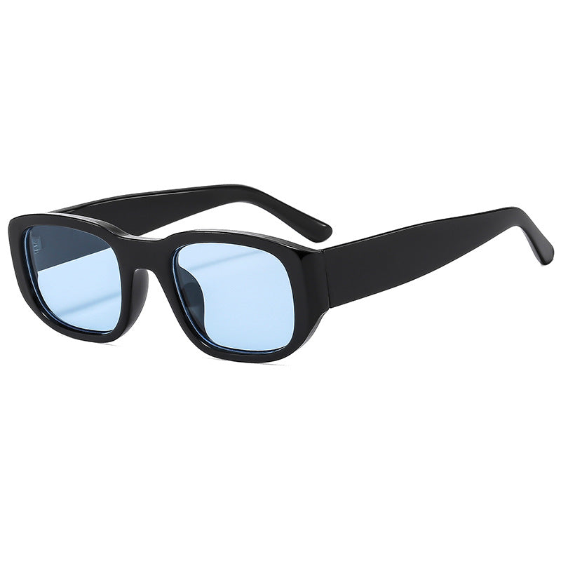 Women's fashionable sunglasses with innovative rectangular frame Stornfield