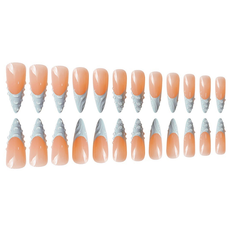 Artistic 3D Press-On Nail Extensions Stornfield