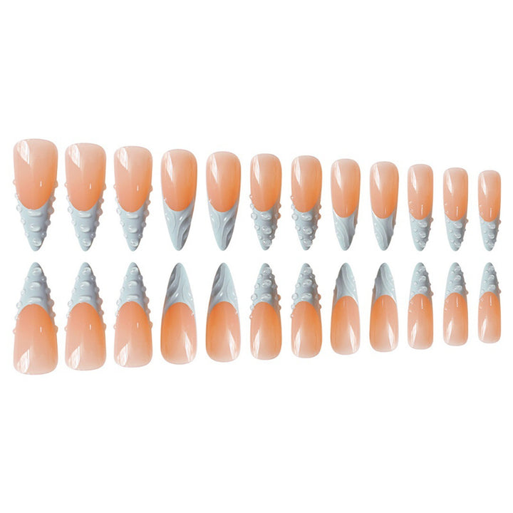 Artistic 3D Press-On Nail Extensions Stornfield