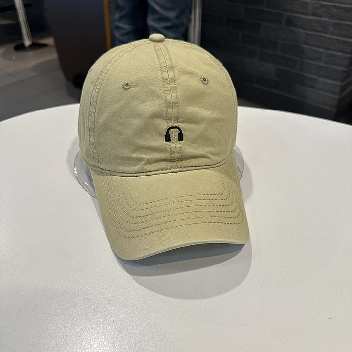 Unisex Cotton Twill Cap with Unique Music Emblem Stornfield
