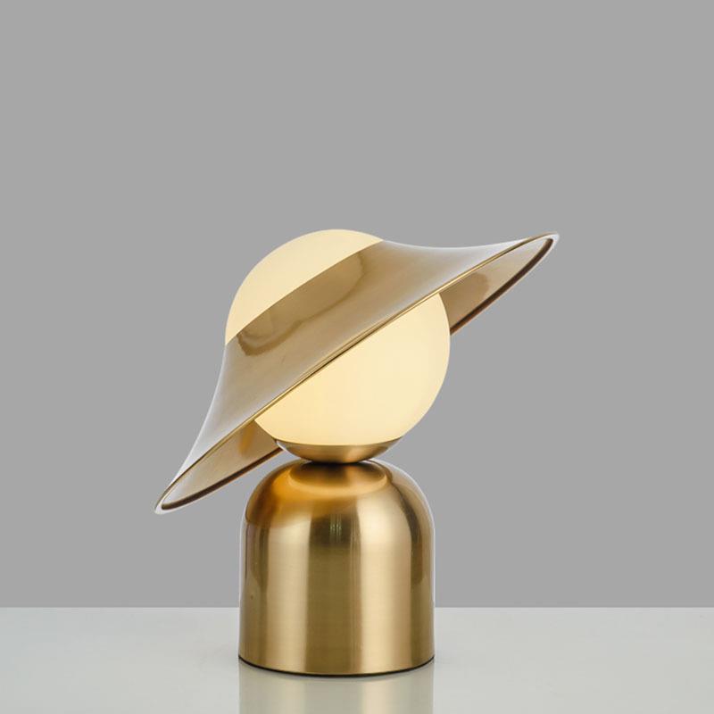 Modern Table Lamp with Unique Sculptural Design
