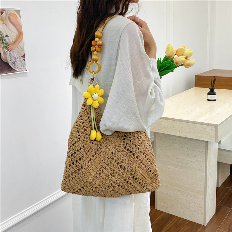 Crochet Decorative Tote Bag Stornfield