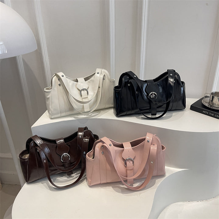 Elegant Patent Leather Handbag