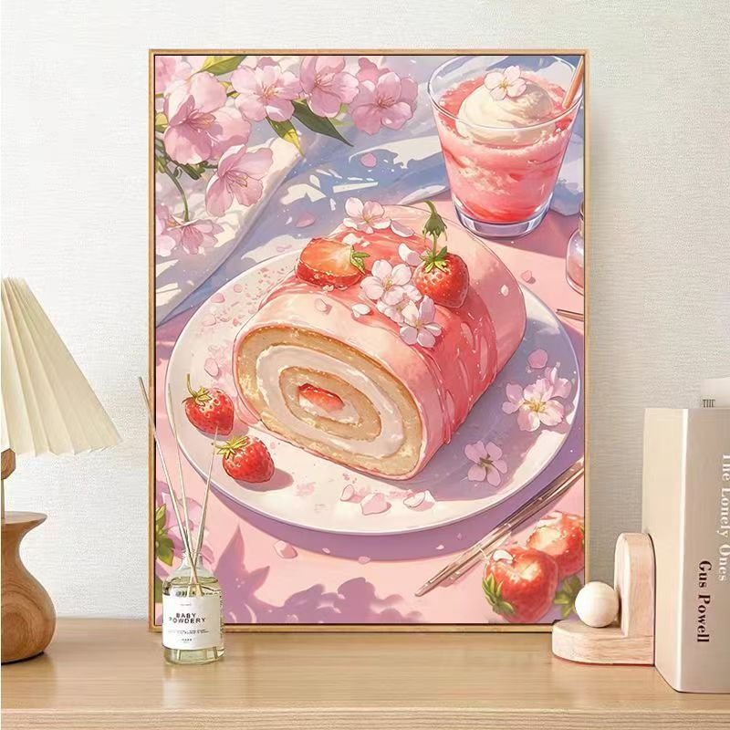 Gourmet Dessert-Themed Canvas Wall Art Stornfield