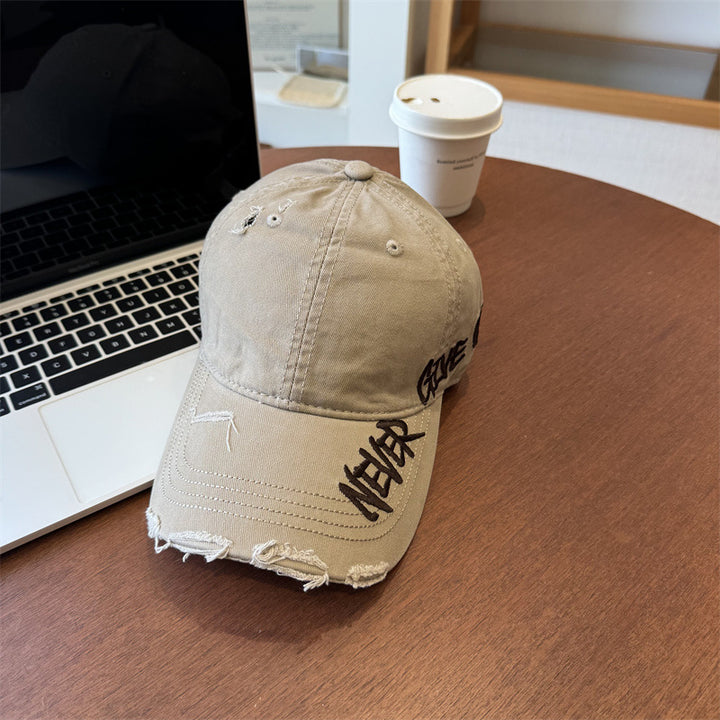 Unisex Distressed Graphic Baseball Cap Stornfield