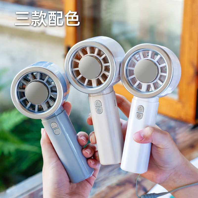 Women Portable Mini Cooling Fan with USB Connection and 5 Speeds Stornfield