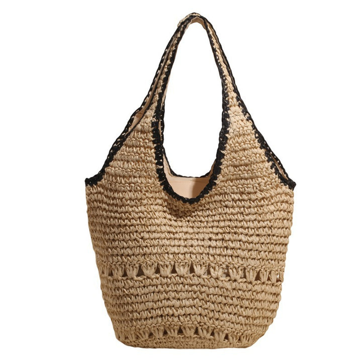 Braided tote bag with unique structure Stornfield