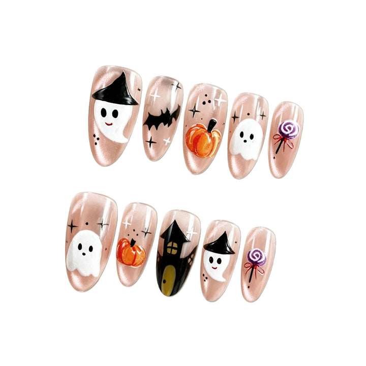 Creative Halloween Art Nail Set Stornfield