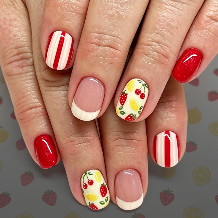 Trendy Fruit-Themed Nail Art Stornfield