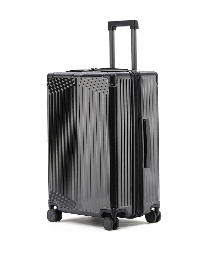 Unisex Rugged Hard-Shell Rolling Suitcase Stornfield
