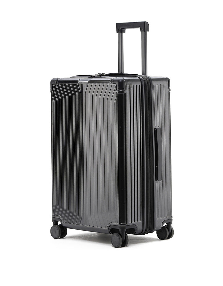 Unisex Rugged Hard-Shell Rolling Suitcase Stornfield