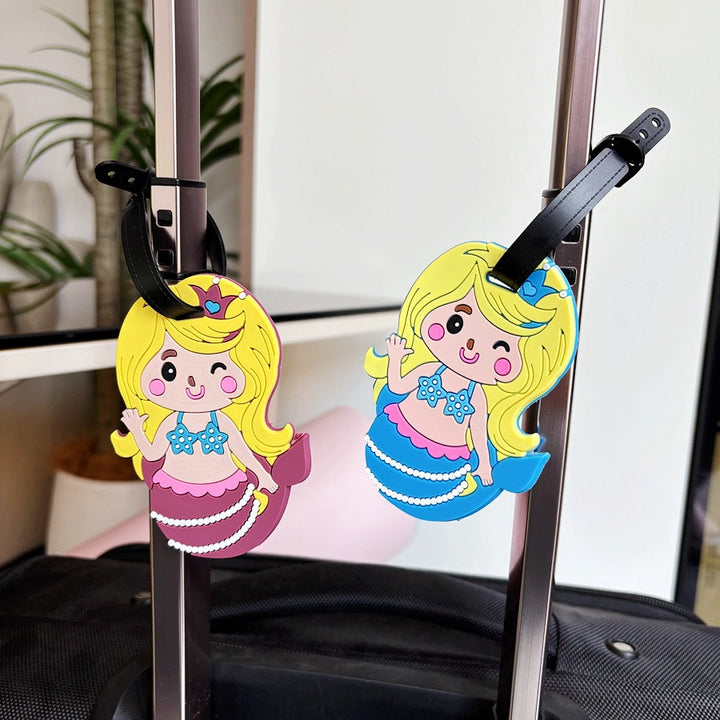 Mermaid-Themed Luggage Tag Stornfield