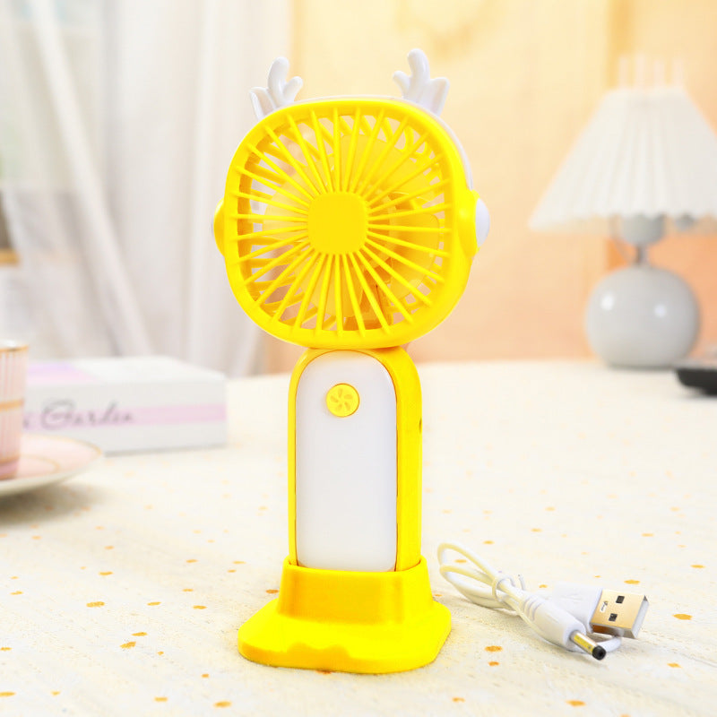 Ladies Portable Hand Fan with Cute Design Stornfield