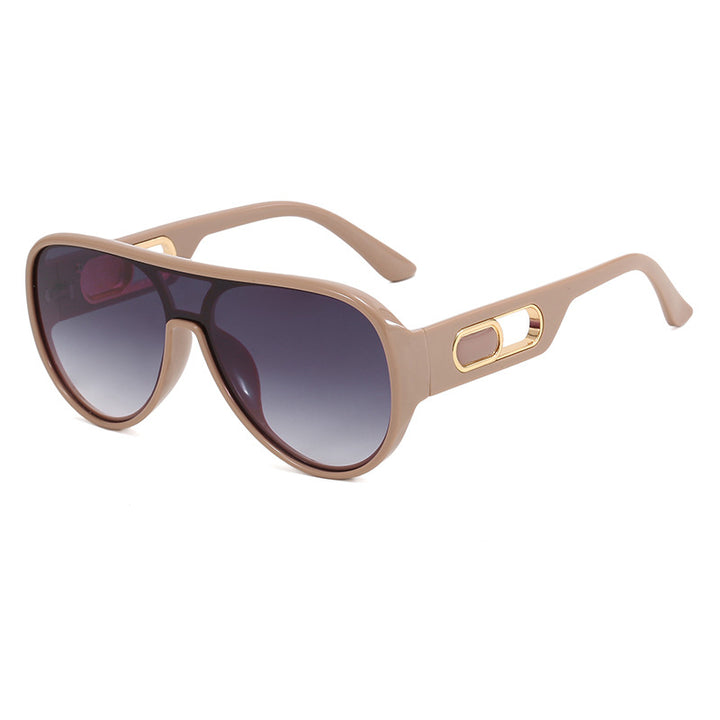 Ladies Elegant Oversize Sunglasses with Designer Details Stornfield