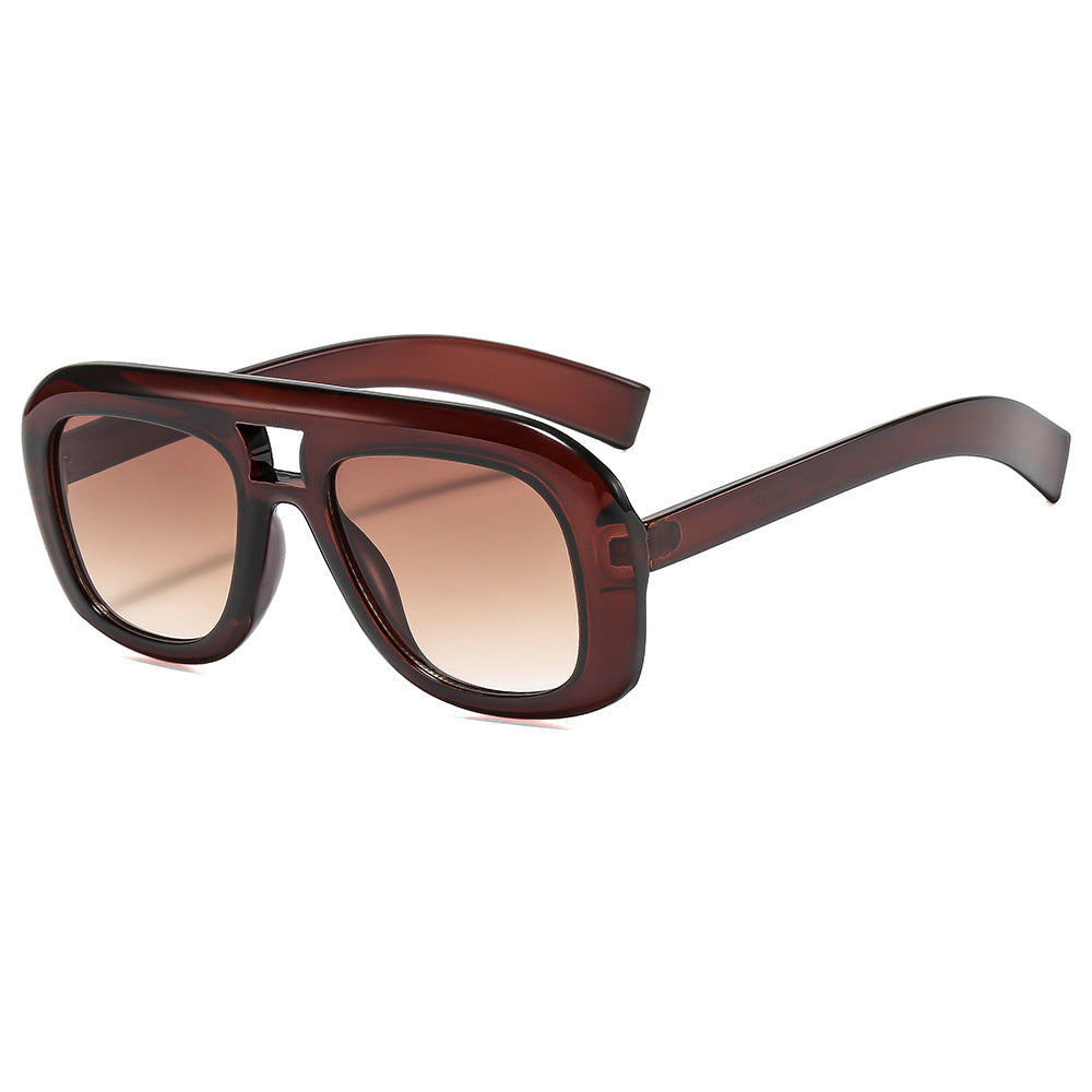 Oversized Modern Rectangle Sunglasses Stornfield