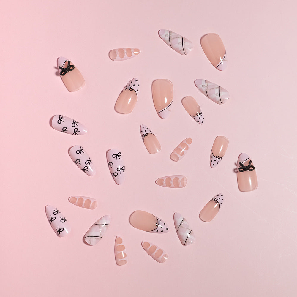 DIY Artistic Press-On Nail Set Stornfield