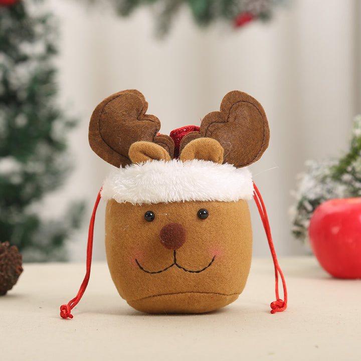 Cute Christmas gnome with gift sack Stornfield