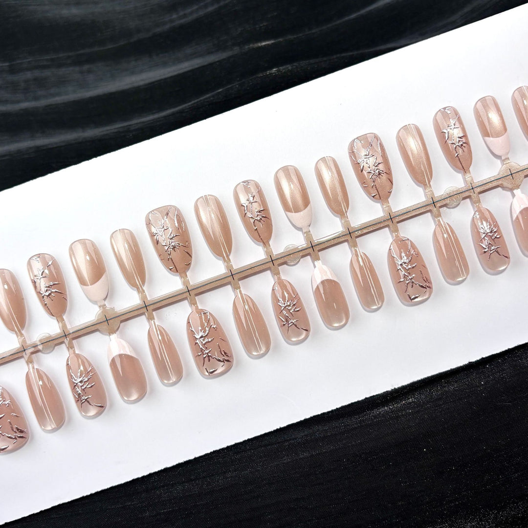 Elegant Ombre Art Press-On Nails