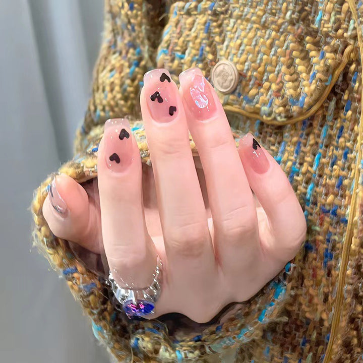High-quality heart nail art Stornfield
