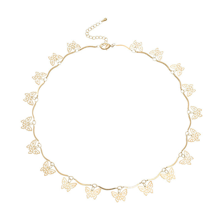 Butterfly Design Choker Necklace Stornfield
