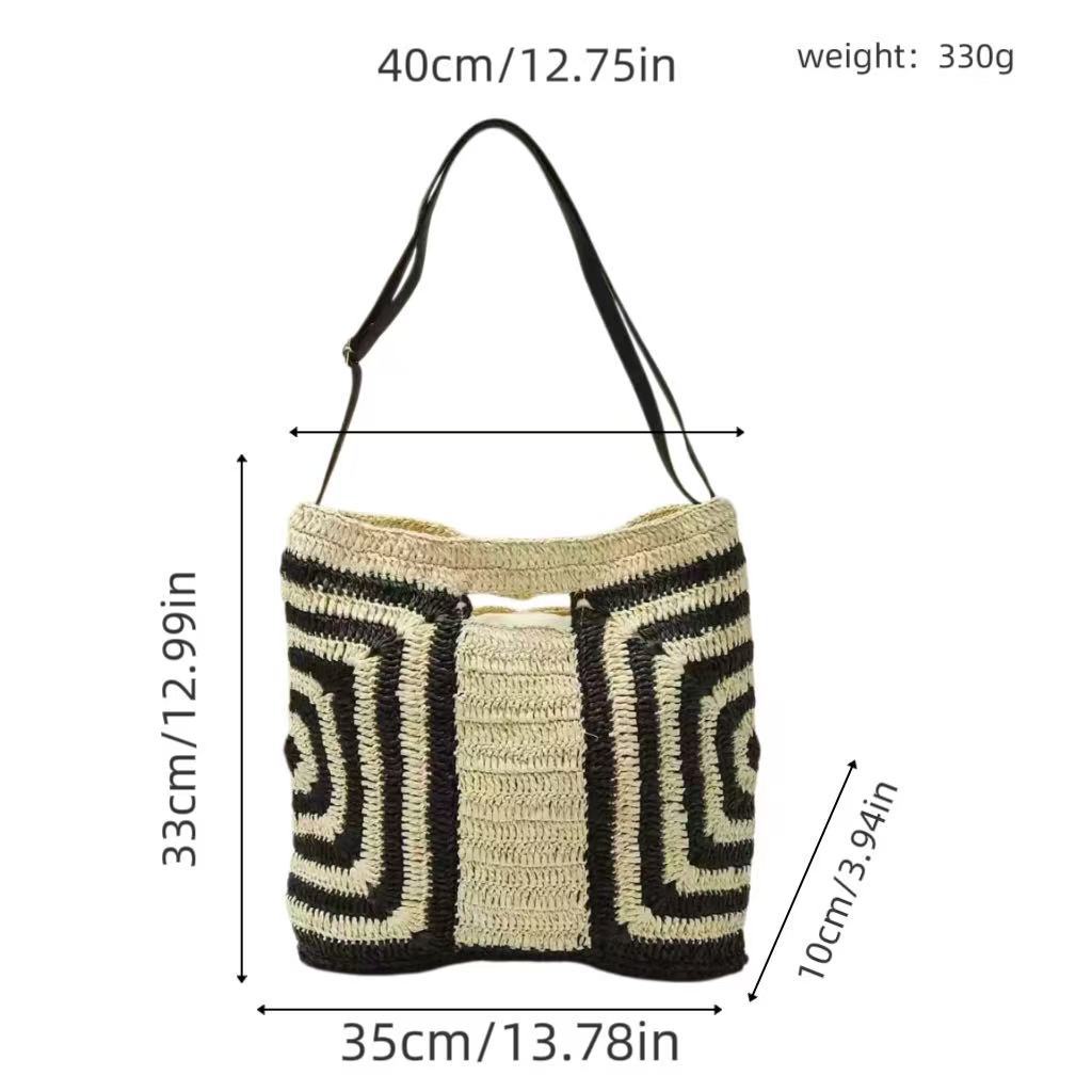Handbag with Modern Geometric Design Stornfield