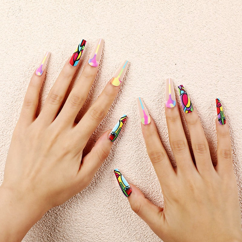 Creative artificial nails in playful design Stornfield