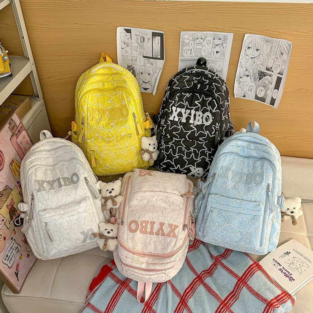 Trendy Star Print Backpack Stornfield