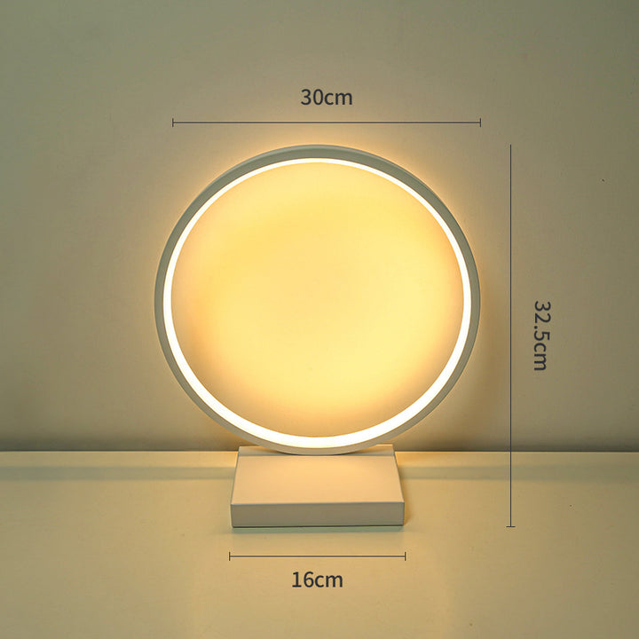 Modern Circular LED Table Lamp