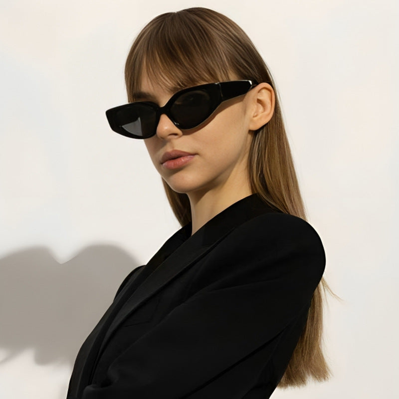 Women's Fashion Cat Eye Sunglasses with Wide Frame Stornfield