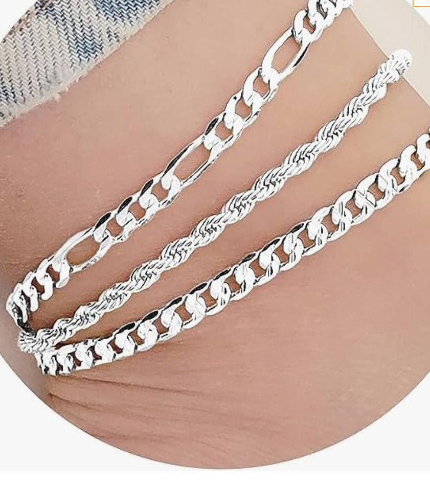 Elegant Double Chain Anklet Stornfield