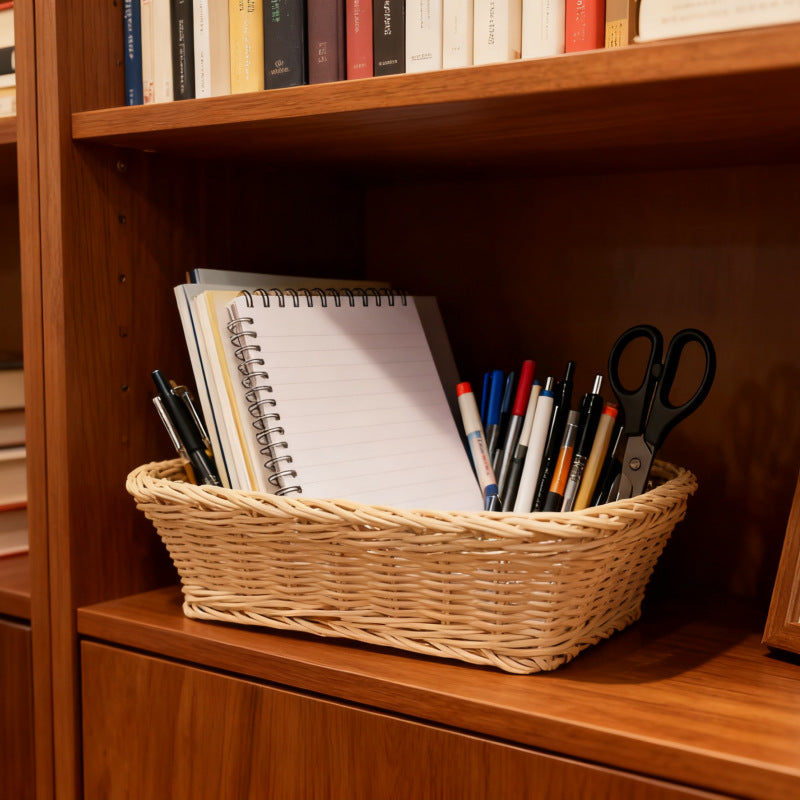 Natural Woven Storage Basket Stornfield
