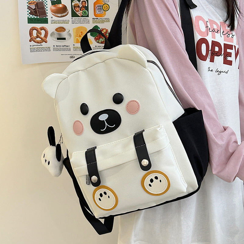 Plush backpack with bear design Stornfield