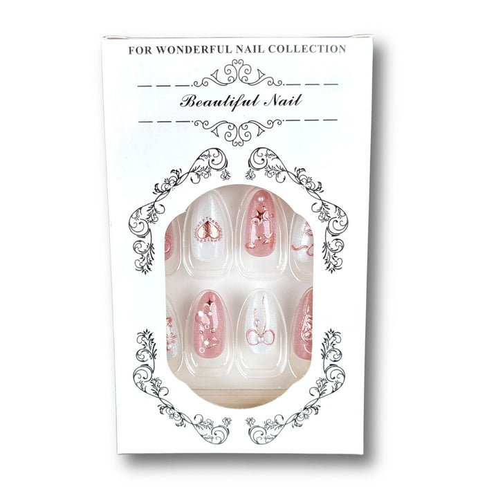 Decorative Press-On Nail Art Collection